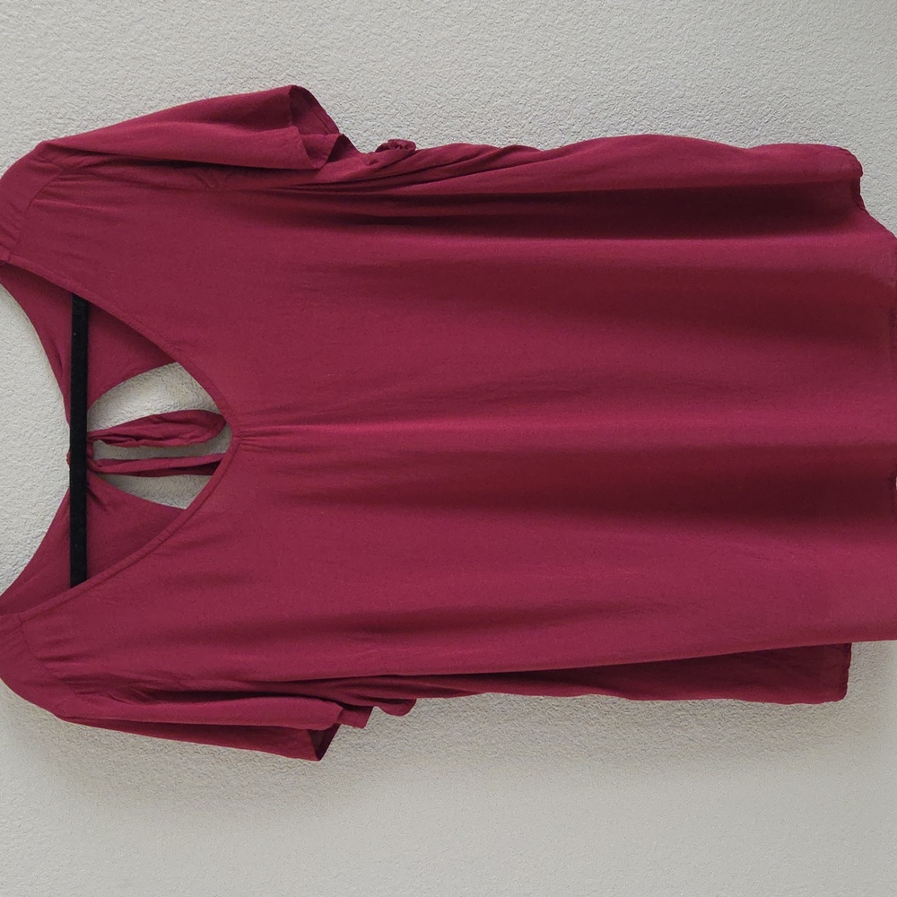 Torrid Tie back blouse